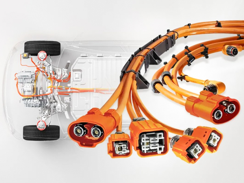 Automotive High Voltage Cable Silicone Rubber
